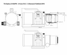 Dalekohled SHARPSTAR ED-61 PH vč. reduktoru/flatteneru