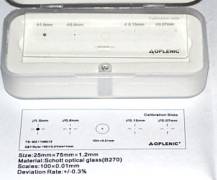 Destička Lacerta kalibrační 5-in-1 mikrometrická pro mikroskopy