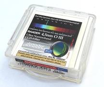 Filtr Baader 2458434T úzkopásmový O III 1.25" fotografický 4.5nm - DOPRODEJ
