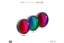 Filtr Baader 2961650 SET úzkopásmových fitrů 1.25” CMOS  (H-alfa, O III, S II, 6.5nm)