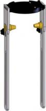 Montáž TTS 160B PANTHER vidlice s 3” rybinou pro protizávaží